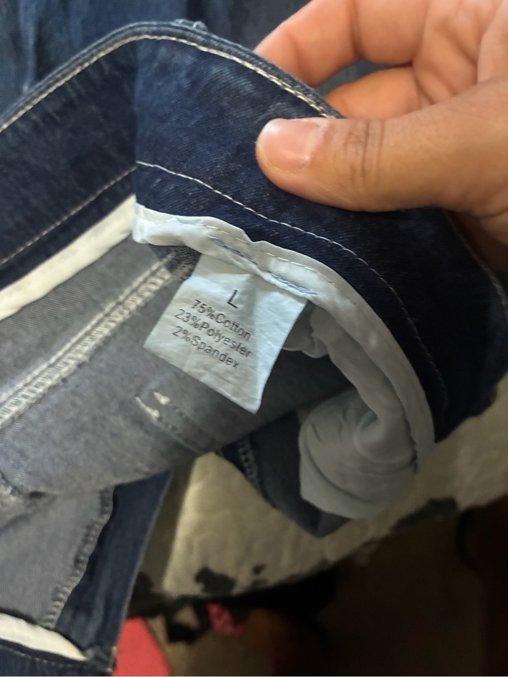SHEIN Dark Blue Stretch Jeggings